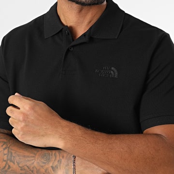 The North Face - Polo a manica corta Essential A8C1P Nero