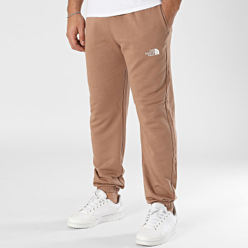 The North Face - Pantalon Jogging Simple Dome Light A8C41 Marron Clair