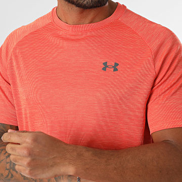 Under Armour - Tee Shirt Tech Textured 1382796 Orange