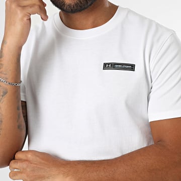 Under Armour - Tee Shirt Loose Fit Armour Label 1382831 Blanc