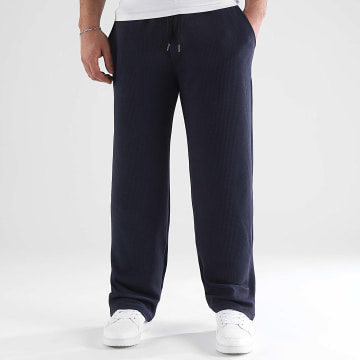 LBO - Pantalon Jogging Waffle Large 1578 Bleu Marine