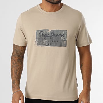 Pepe Jeans - Tee Shirt Dalter PM509780 Beige