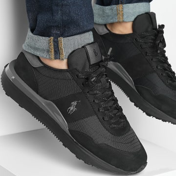 Polo Ralph Lauren - Train 89 Zwarte Sneakers
