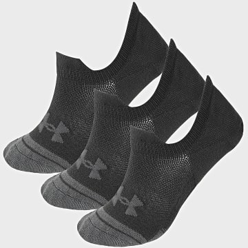 Under Armour - Lot De 3 Paires De Chaussettes 1379502 Noir Gris Anthracite