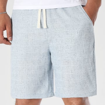 LBO - Short Texturé 1769 Bleu Clair