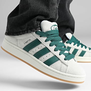 Adidas Originals - Baskets Campus 00s W JQ7784 Crystal White Core White Collegiate Green
