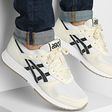 Asics - Scarpe da ginnastica Lyte Classic 1202A306 Farina d'avena Nero