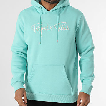 Project X Paris - Sweat Capuche 1920010 Turquoise