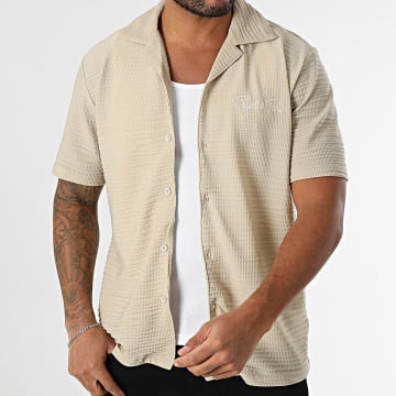 Project X Paris - Chemise Manches Courtes 2510169 Beige