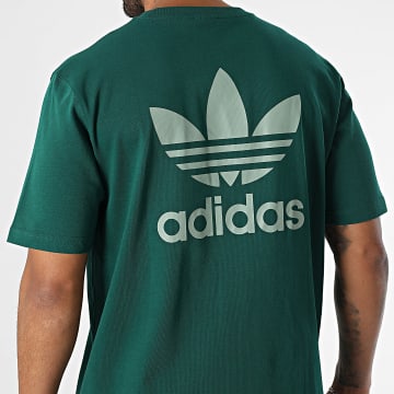 Adidas Originals - Tee Shirt Oversize Trefoil JN7013 Vert