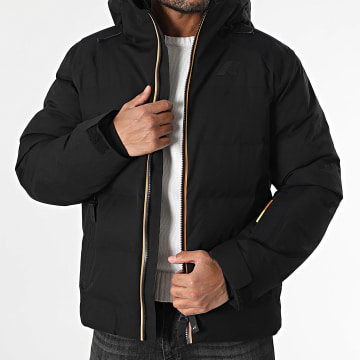 K-Way - Meribel Parka met capuchon K6122UW Zwart