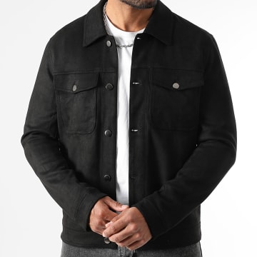 LBO - Veste Suedine 1781 Noir