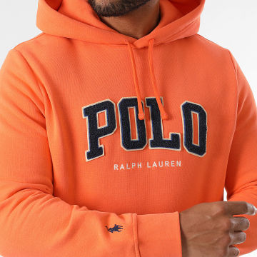 Polo Ralph Lauren - Sudadera polar con logo naranja