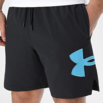 Under Armour - Short Jogging UA Zone 1390116 Noir Bleu Clair
