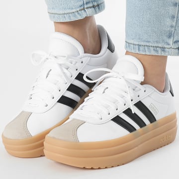 Adidas Sportswear - Baskets Femme VL Court Bold J JP5074 Footwear White Core Black Wonder Beige