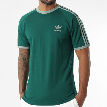 Adidas Originals - Tee Shirt A Bandes 3 Stripes JN7017 Vert