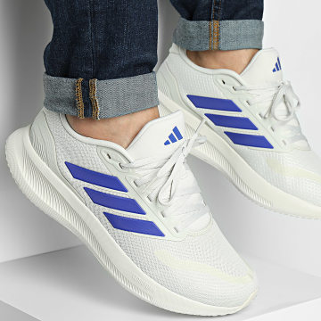 Adidas Sportswear - Baskets RunFalcon 5 JI0882 Orbit Grey Lucid Blue Footwear White