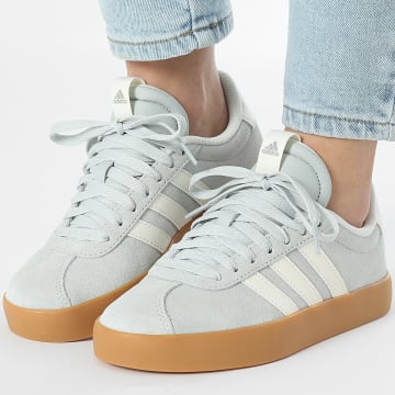 Adidas Sportswear - Baskets Femme VL Court 3.0 JP7539 Wonder Silver Off White Gum 3