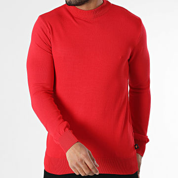 Armita - AVP-175 Maglione con colletto rialzato rosso