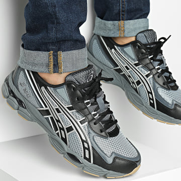 靴 asics gel-nyc black/clay grey ASICS Gel-NYC Black Clay Grey Men's - 1201A789-001 - US