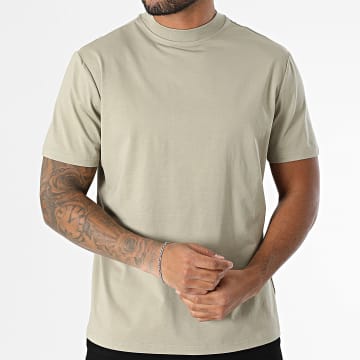 Frilivin - Camiseta verde caqui claro