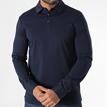 Frilivin - Polo-Shirt Langarm Marineblau