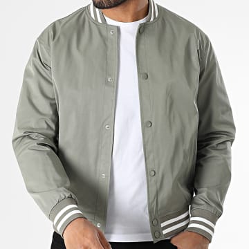 Frilivin - Chaqueta verde caqui