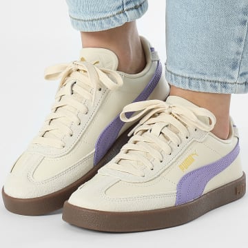 Puma - Baskets Femme Puma Club II Era Jr 401489 Lavender Alert Alpine Snow