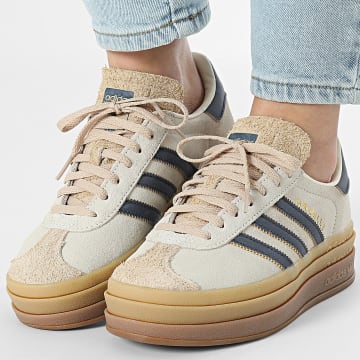 Adidas Originals - Baskets Femme Gazelle Bold W JQ5126 Crew White Night Indigo Magic Beige