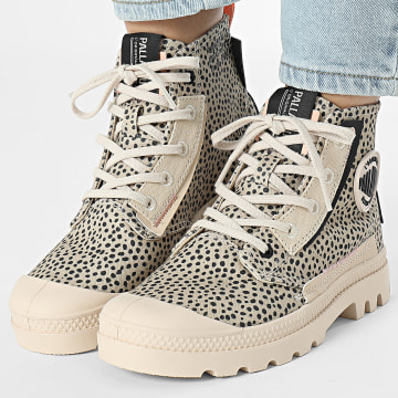 Palladium - Botas Mujer Pampa Underlayer 99183 Sand Leopard
