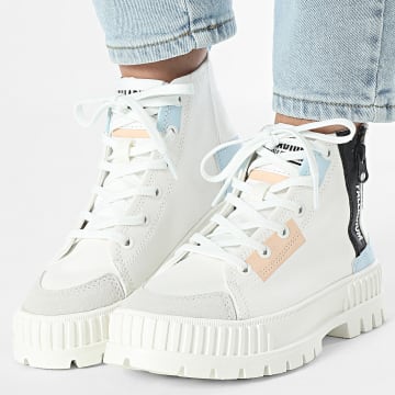 Palladium - Botas Mujer Pallashock Backzip 2 99469 Star Blanco