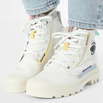 Palladium - Botas Mujer Pampa Underlayer 99183 Star Blanco
