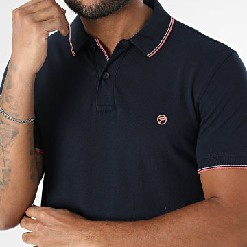 Petrol Industries - Poloshirt met korte mouwen M-ROS-POL003 Marineblauw