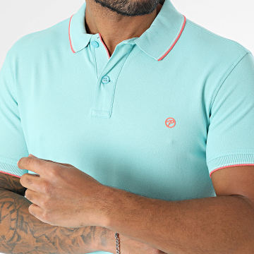 Petrol Industries - Polo korte mouw M-ROS-POL003 Turquoise blauw