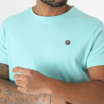 Petrol Industries - T-shirt M-ROS-TSR002 Turquoise Blauw