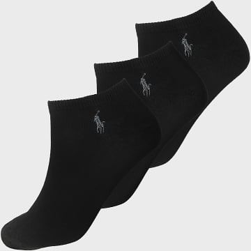 Polo Ralph Lauren - Lot De 3 Paires De Chaussettes Original Player Noir