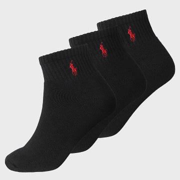 Polo Ralph Lauren - Lot De 3 Paires De Chaussettes Original Player Noir