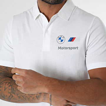 Puma - Polo de manga corta BMW MMS Essential 621312 Blanco