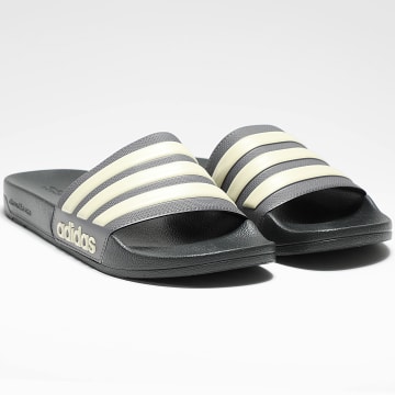 Adidas Sportswear - Claquettes Adilette Shower JI4761 Noir Gris Beige