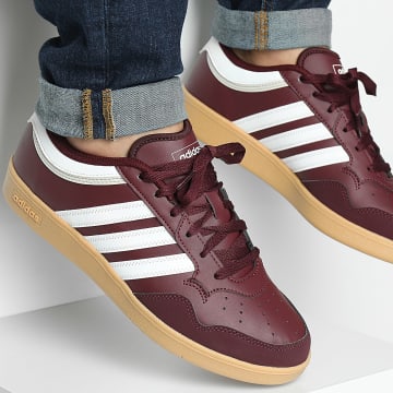 Adidas Sportswear - Baskets Hoops 4.0 JQ2738 Marron Footwear White Grey One