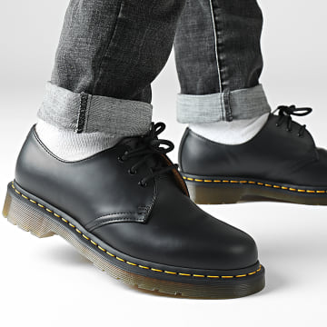 Dr Martens - Scarpe nere lisce