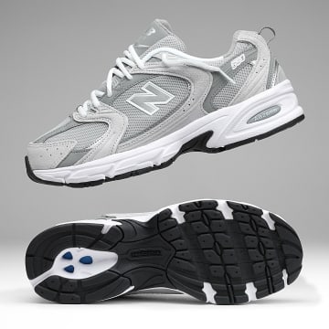 New Balance - Baskets 530 MR530CK Raincloud Shadow Grey Silver Metallic