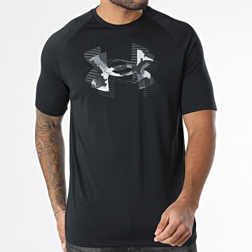 Under Armour - Tee Shirt Tech Print Fill 1390208 Noir