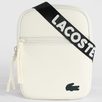Lacoste - Sacoche Flat Crossover Bag Beige