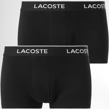 Lacoste - Lot De 2 Boxers Classic Noir