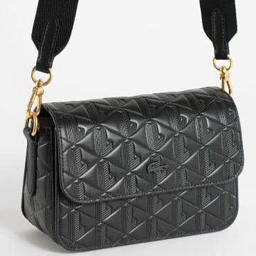 Lacoste - Sac A Main Femme The Blend Noir