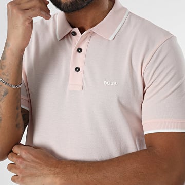 BOSS - Polo de manga corta Parlay 190 50494697 Rosa