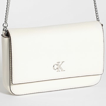 Calvin Klein - Sac A Main Femme Minimal Monogram 027G Beige Clair