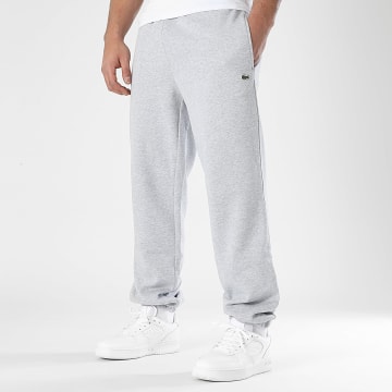 Lacoste - Pantalon Jogging Logo Crocodile Gris Chiné