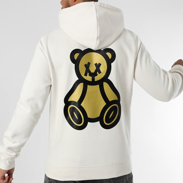 Teddy Yacht Club - Sweat Capuche Carbon G Beige